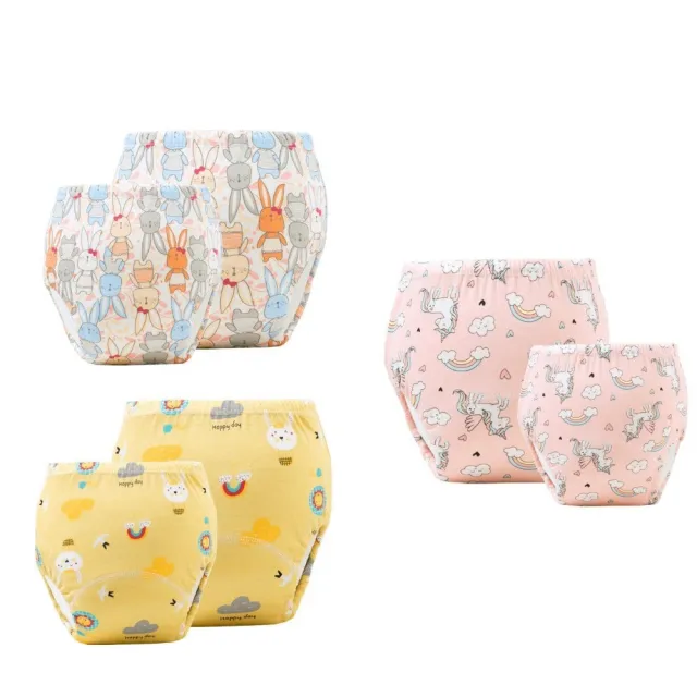 【KIDS PARK】寶寶學習褲/6入組(嬰兒幼兒尿布褲/戒尿布訓練褲/童裝內衣褲/卡通內褲)