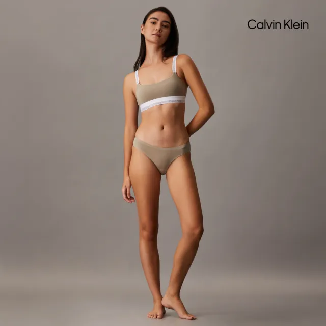 【CALVIN KLEIN】官方旗艦館 CK Modern Cotton 比基尼內褲_棕色