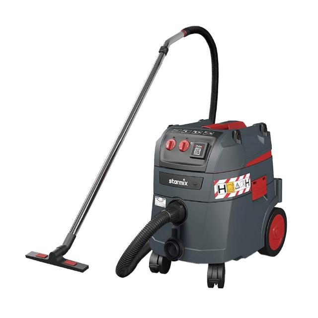 【Starmix 吸特樂】1400W 35L 基本款全自動電磁脈衝清潔H級乾溼兩用吸塵器(ISP H-1435)