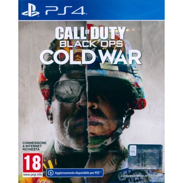 【SONY 索尼】PS4 決勝時刻：黑色行動冷戰 Call of Duty: Black Ops Cold War(英文歐版 可免費升級PS5版本)