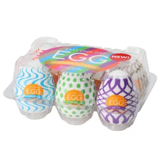 【TENGA官方直營】EGG 歡樂系列 綜合蛋(情趣用品 日本飛機杯 透明 自慰套 自慰器 自慰杯)