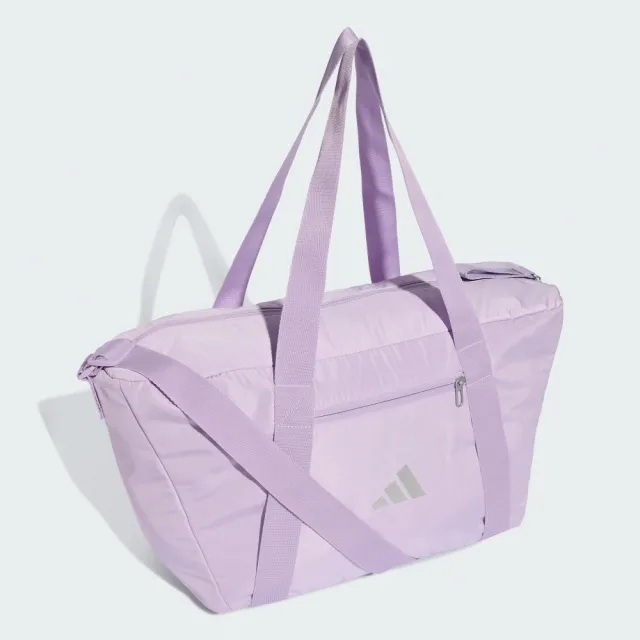 【adidas 愛迪達】Sp Bag 女 側背包 健身包 訓練 旅行 肩背 斜背 淺紫(JM2738)