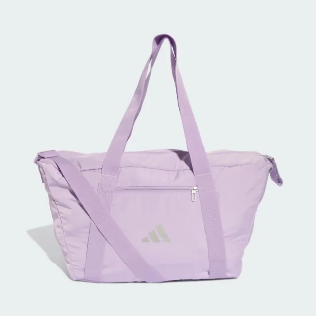 【adidas 愛迪達】Sp Bag 女 側背包 健身包 訓練 旅行 肩背 斜背 淺紫(JM2738)（其他規格）