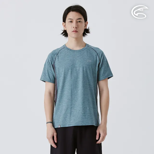 【ADISI】男WINCOOL涼感乾爽機能圓領T AL2511106 雲杉綠(吸濕排汗 快乾 防曬 排汗衣)