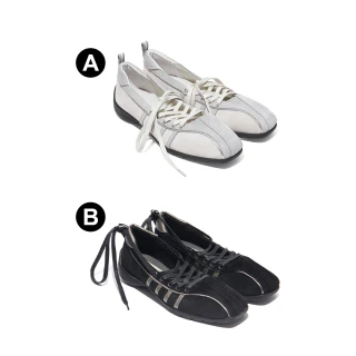 【ROCKFISH】BLISS LACEUP SNEAKERS SUEDE 芭蕾舞鞋 麂皮 綁帶運動鞋 多色 女鞋