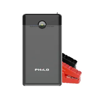 【Philo 飛樂】momo獨家販售 6000mAh汽機車 救車行動電源 PM50(汽車急救電源/行動電霸/啟動電源/行動救援)