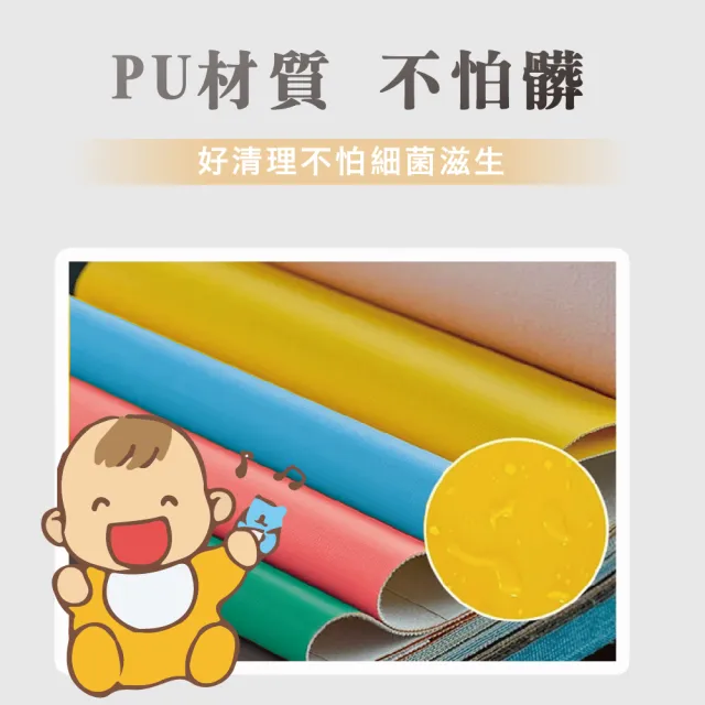 【KIDS PARK】PU防撞防水軟包2入組(壁貼軟墊形式/加厚軟包/嬰幼兒童保護隔音棉/牆壁貼/背景牆佈置)