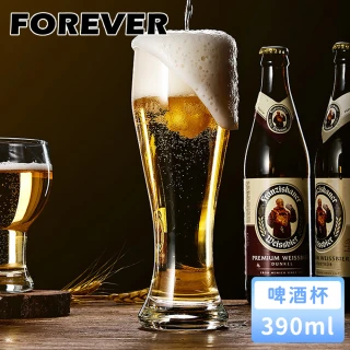 【日本FOREVER】啤酒杯/雞尾酒杯/調酒杯/果汁杯390ML(6入組)