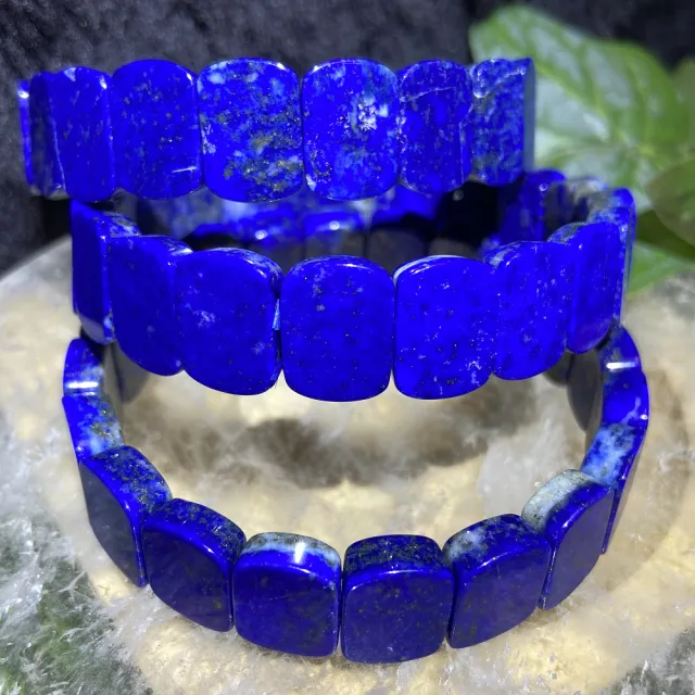 【Cozy 世界水晶原礦與茶】青金石石排 39-1(佛教中被稱為琉璃是佛教七寶之一)