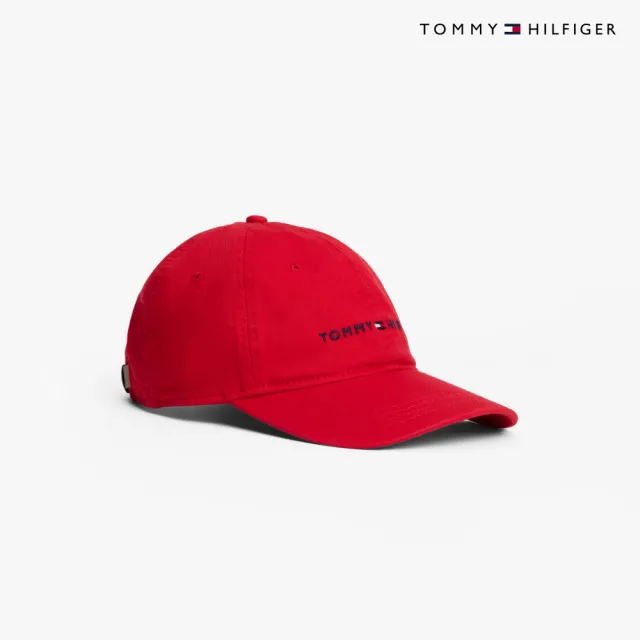 【TOMMY HILFIGER】官方旗艦館Core Hilfiger 棒球帽_紅色