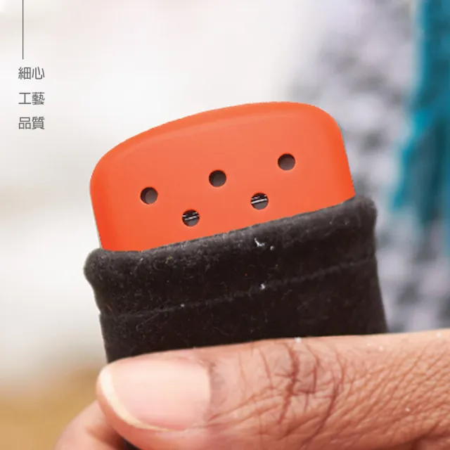 【Zippo官方直營】暖手爐懷爐-大型橘色-12小時＋133MLZippo專用油(暖手爐 懷爐)