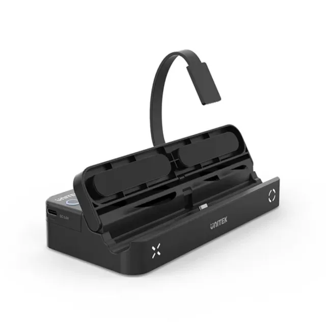 【UNITEK】G1002B任天堂遊戲機4合1Switch讀卡器+擴充座(UNITEK G1002B任天堂副廠配件)