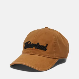【Timberland 官方旗艦】中性小麥色刺繡LOGO棒球帽(A61VTP57)