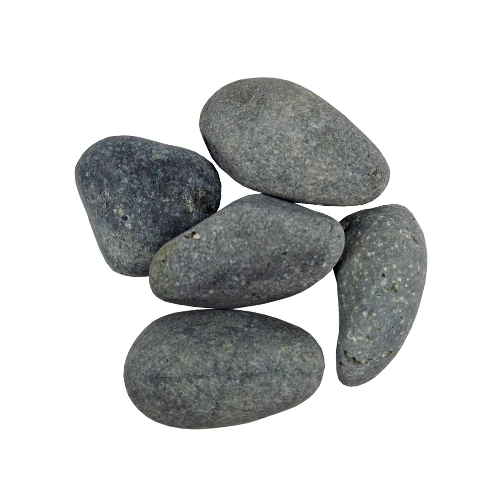 【蔬菜工坊】黑卵石 1吋 3公斤分裝包(黑色鵝卵石.健康步道石)