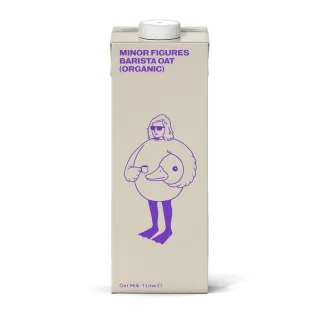 【Minor Figures 小人物】濃厚版有機燕麥奶- 咖啡師 1000ml x單罐(乳糖不耐/大豆堅果過敏/素食 適用)