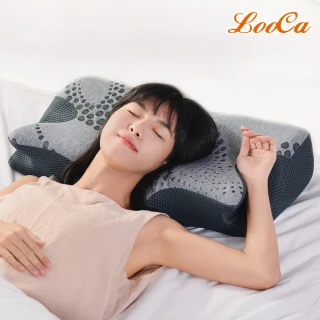 【LooCa】超導石墨烯帝王枕頭 蝴蝶枕頭(1入)