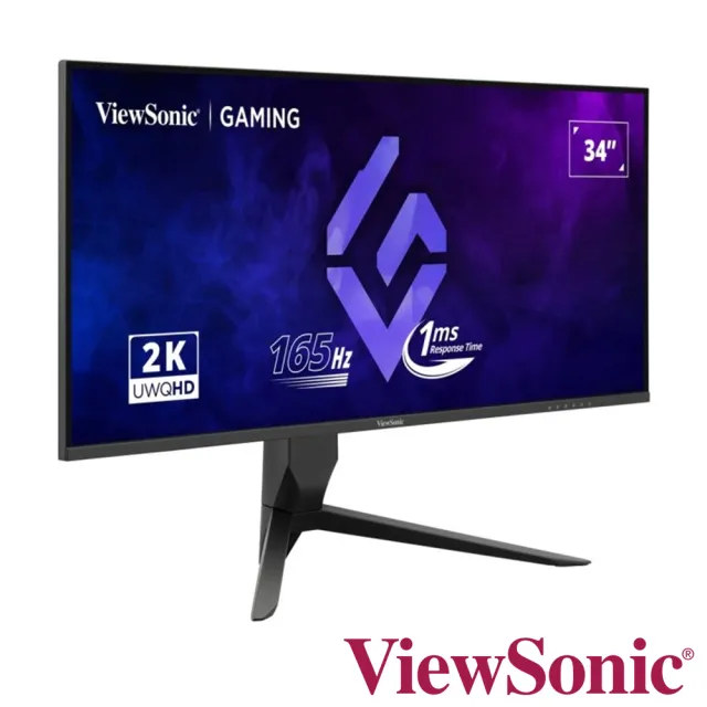 【ViewSonic 優派】VX3480-2K-PRO 34型 HDR 165Hz 電競螢幕