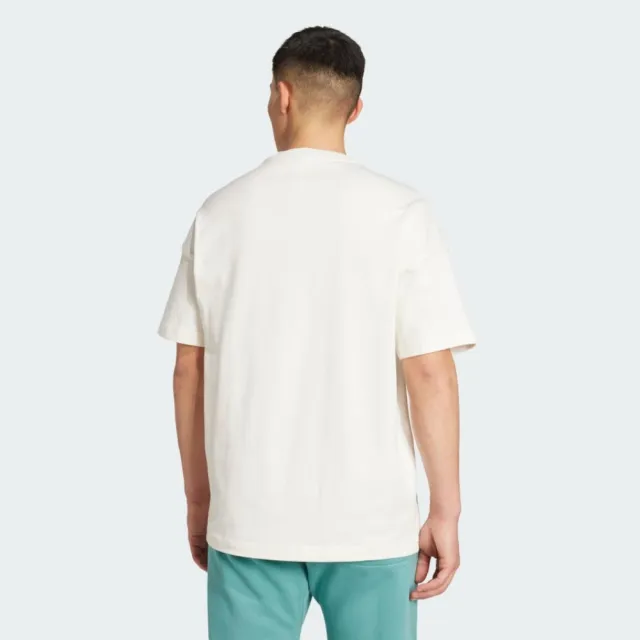 【adidas 愛迪達】短袖上衣 男 亞規 M A SZN G T 米白 JL6552