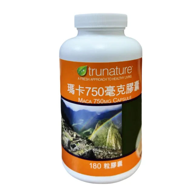 【Star 星】trunature 瑪卡750毫克膠囊180粒(750毫克膠囊 180粒)