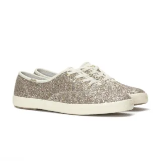 【Keds】CHAMPION GLITTER CEL 經典格麗特鞋面(WF66849 香檳金)