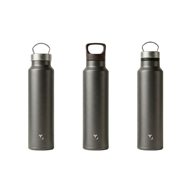【Titanium 鈦造】鈦輕瓶220 鈦色系列-鈦色 510ml 純鈦蓋(運動水壺 保溫瓶 鈦保溫瓶 環保杯 鈦金屬)