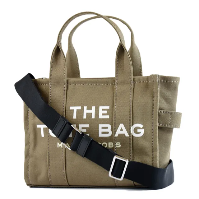 【MARC JACOBS】專櫃款 THE TOTE BAG手提/斜背二用包-岩綠/小