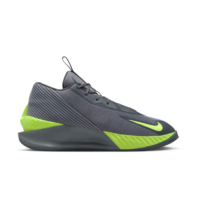 【NIKE 耐吉】籃球鞋 男鞋 運動鞋 包覆 緩震 G.T. JUMP ACADEMY EP 灰螢光綠 HF1804-004