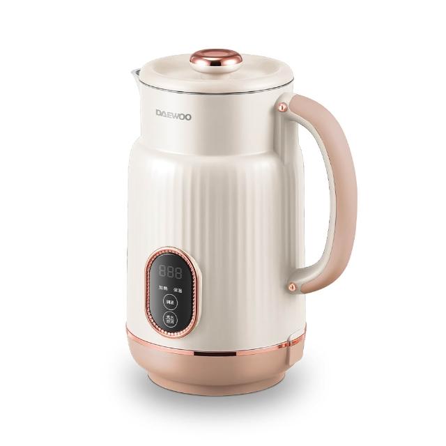 【DAEWOO 大宇】復古雙層防燙智能溫控快煮壺1.5L(DW-KT2615)