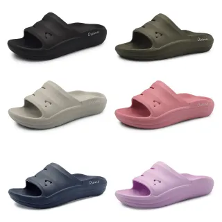 【OSOMESHOES 奧森】成人拖鞋 足弓拖鞋 輕量防水 運動拖鞋 厚底拖鞋 室內拖 室外拖 套拖(J5858 奧森)