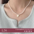 【Golicc】買一送一 珍愛典藏輕奢 水晶珍珠項鍊(雙十 萬聖節 生日 鎖骨鍊 項鍊 飾品 禮物)