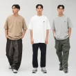 【plain-me】買一送一★男女款 防曬涼感小P社長短袖TEE 2.0(短袖上衣 短T T恤 素T 機能 PLN0132)