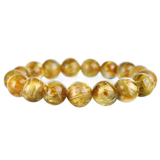 【開運方程式】鈦晶手珠特滿順絲貓眼11.8mm(A3811  一物一拍霸氣招財水晶)