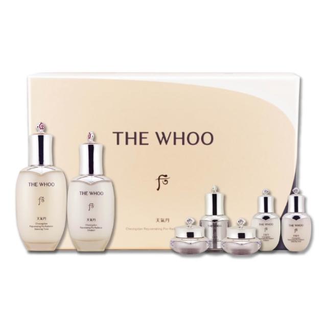 【WHOO 后】天氣丹PRO光耀重生經典禮盒（重生水+重生乳+重生精華+重生眼霜+重生霜）專櫃公司貨