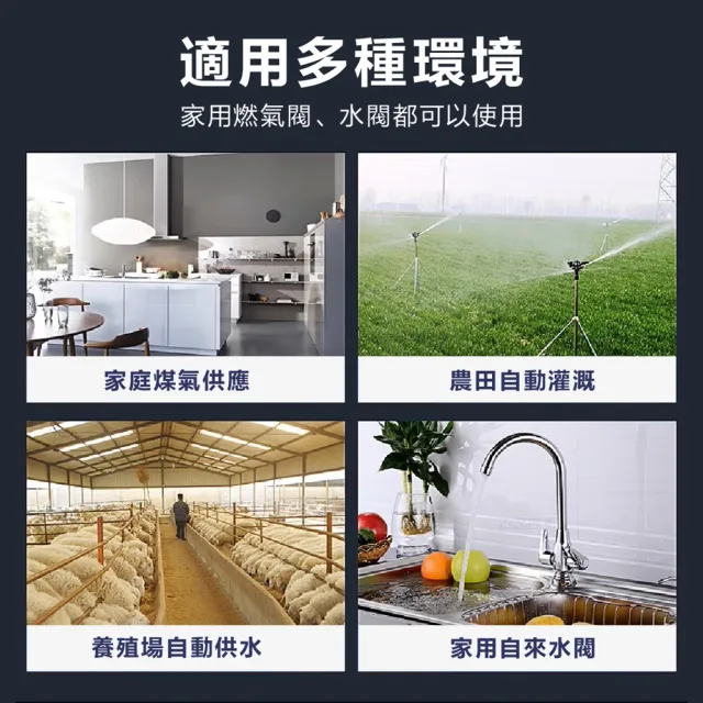 2025 WiFi智能電動水閥｜手機APP遠程遙控 開關球閥/閥門控制器(智慧家居｜自動灑水)