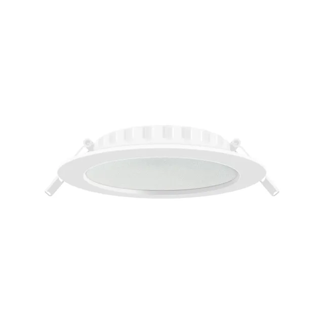 【金亮】4入組｜8W LED平面崁燈 開孔9cm(高亮度、高演色性、廣角、散光、快速接頭)