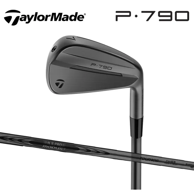 TaylorMade】限量槍黑色第五代P790鍛造鐵桿組MODUS 105 鐵桿身4-PA 共8