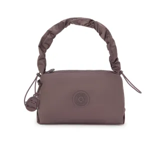 【KIPLING官方旗艦館】『拉拉包』簡約摩卡手提肩背兩用包-ELENI