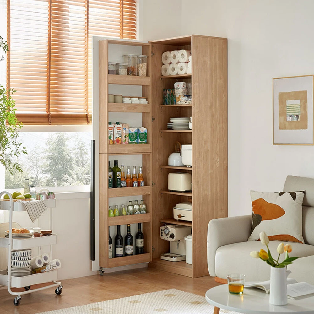 林氏木業餐邊櫃 hoi! 好好生活林氏木業簡約北歐風多功能0.6M加高餐邊櫃 AC3T