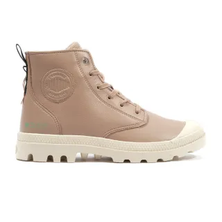 【Palladium】PAMPA HI RE-VEGAN LTH拉鍊高筒靴/男鞋/女鞋-休閒鞋-棕褐色(74378-284-M)