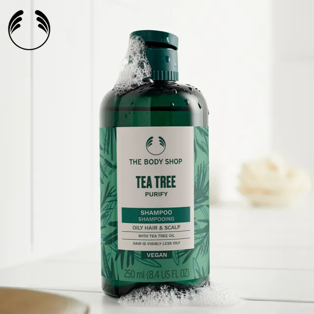 【THE BODY SHOP 美體小舖】茶樹淨化洗髮精-250ML