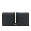 【BALLY】TALIRO防刮牛皮對開長夾(藍色)