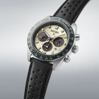 【SEIKO 精工】Prospex Speedtimer 賽車綠太陽能三眼計時手錶V192-0AH0F/SSC943P1