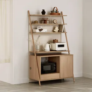 【iloom 怡倫家居】REMA 1000型餐桌收納櫃 門板型(收納櫃 餐櫥櫃 櫃子 木質櫃)