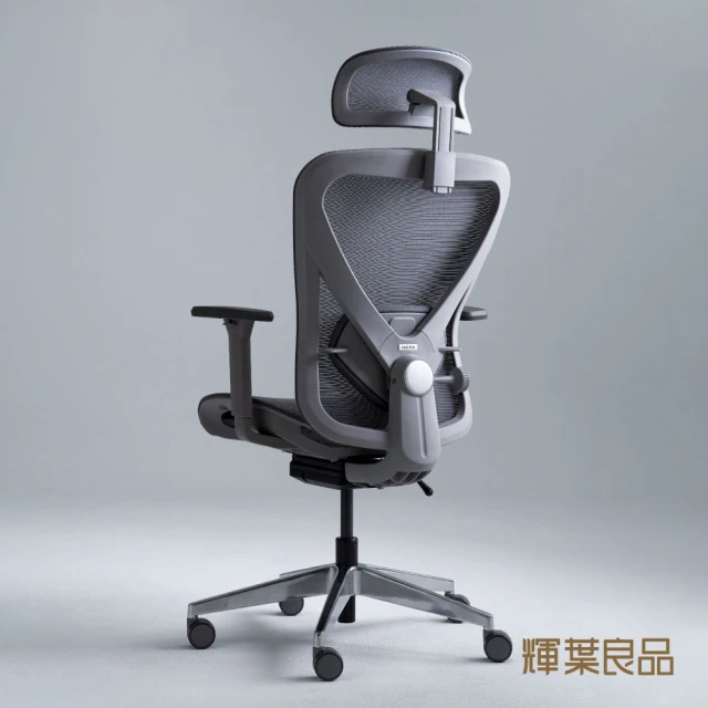 【輝葉良品】V-Alloy 鋁合金人體工學椅 HYG-QA01(可調式電腦椅/電競椅/透氣)
