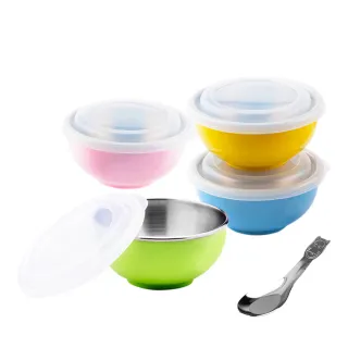 【ZEBRA 斑馬牌】兒童碗-附湯匙 11CM / 250CC(304不鏽鋼 隔熱碗 兒童碗)