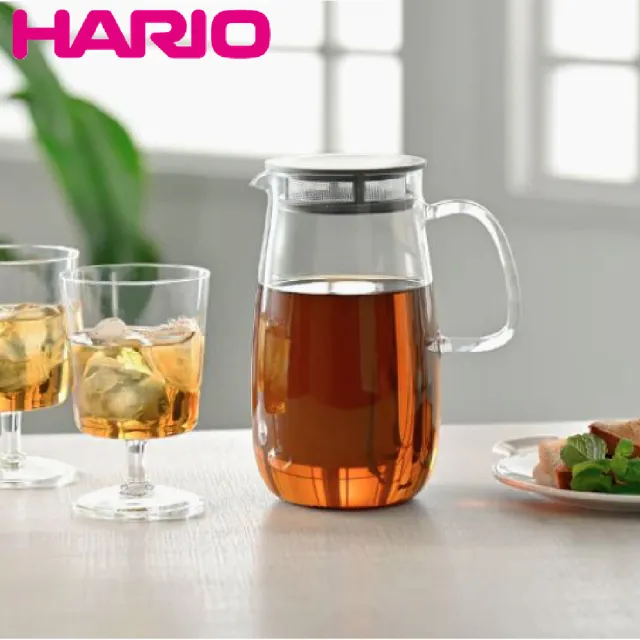【HARIO】麥茶君冷熱泡茶壺(日本製 1000ml)