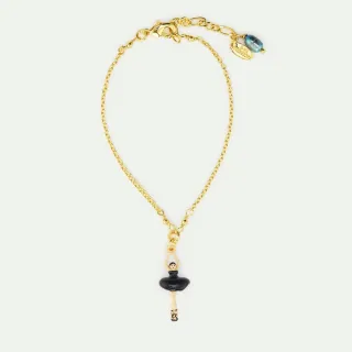 【Les Nereides】迷你芭蕾-黑曜黑手鍊