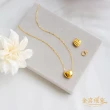 【金喜飛來】黃金墜愛心巧克力(0.28錢±0.03)