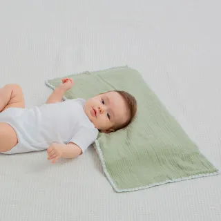 【gunite】極緻棉柔美系列-紗布嬰兒枕頭巾(多款可選-枕頭巾嬰兒枕)
