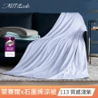 【MIT iLook】買1送1 台灣製石墨烯萊賽爾天柔絲涼被/床包枕套組(多款任選/涼被舖棉/涼夏被)